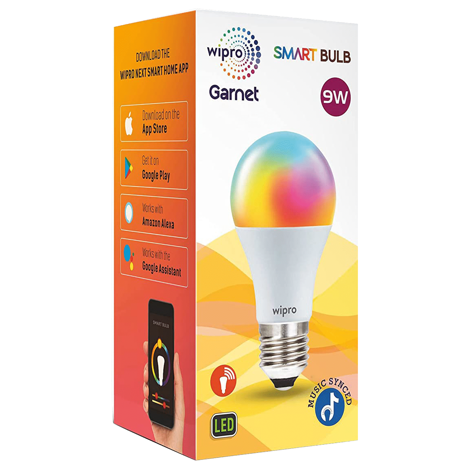 buy-wipro-garnet-9-watts-smart-led-bulb-google-assistant-and-alexa